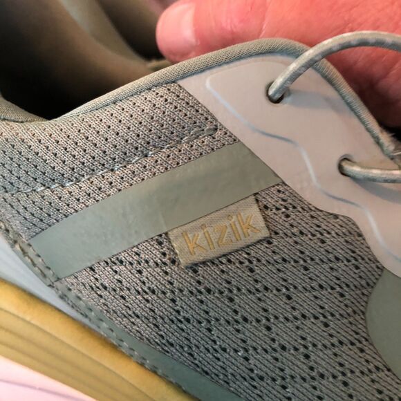 Kizik London Surf Spray Granite Green Womens Athletic Sneaker Sz 9 Slip On - Picture 11 of 16